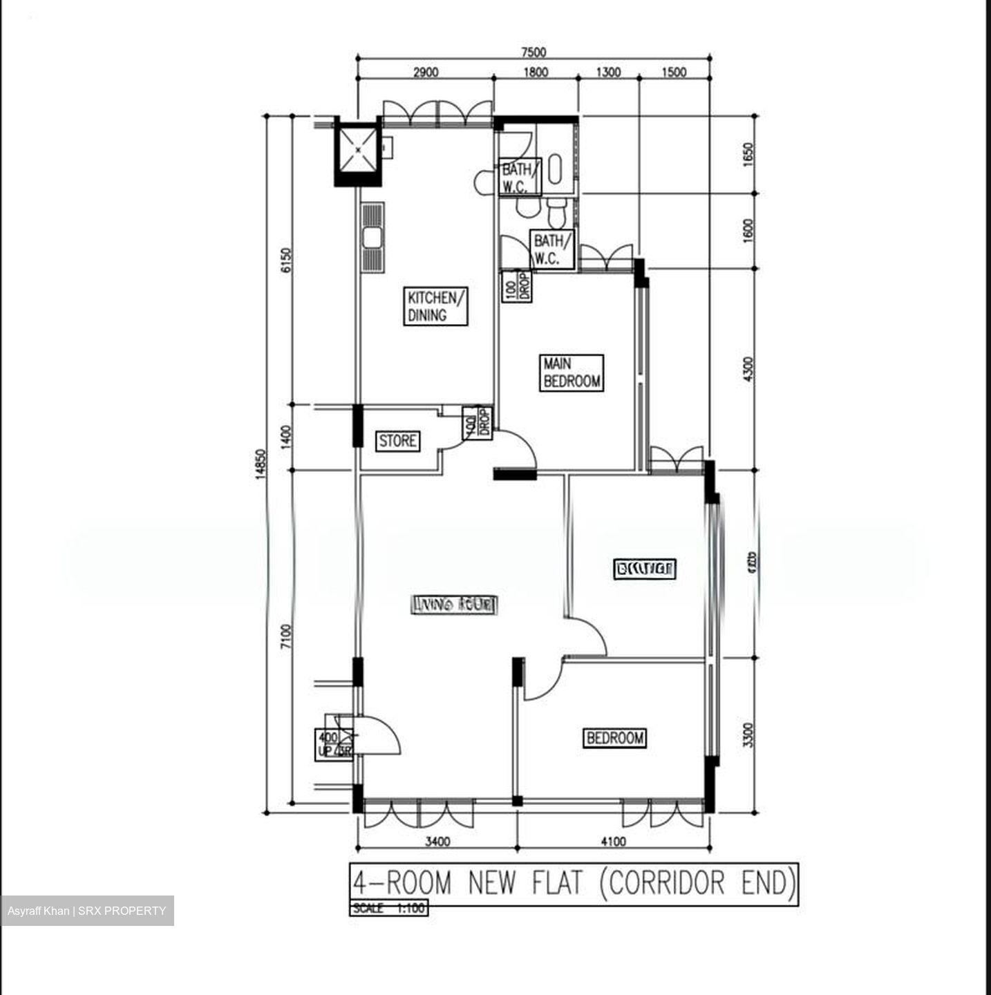 Blk 134 Bukit Batok West Avenue 6 (Bukit Batok), HDB 4 Rooms #600248211